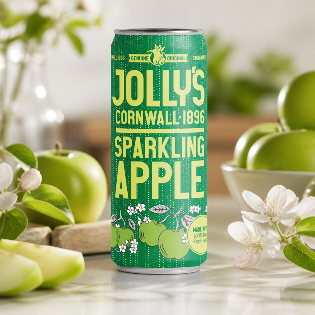250ml Cornish Sparkling Juice Cans - 24 Pack