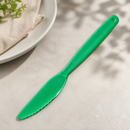 Commercial Polypropylene Table Knives Green 12 Pack