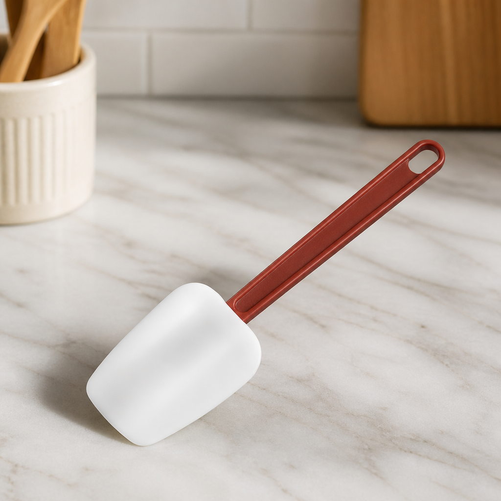 Heat Resistant Silicone Spoonula 250mm Cooking Utensil