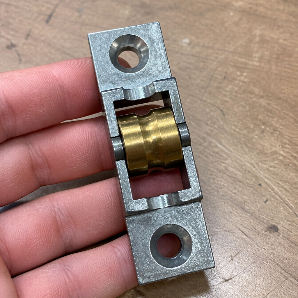 Commercial beer fridge door roller replacement part