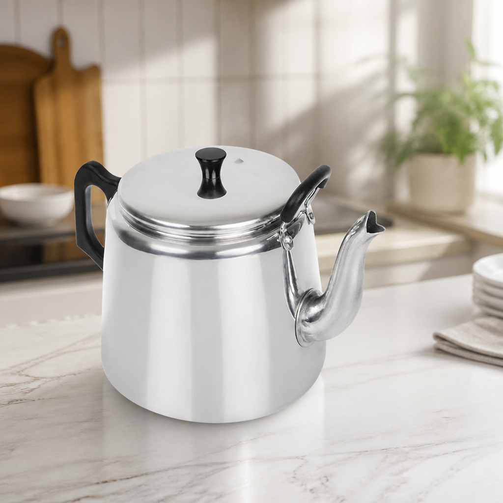 Commercial Aluminium Teapot 3.4Ltr for Catering Use