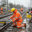 Premium Waterproof Salopette for Rail Specification - Available in Sizes S to 4XL
