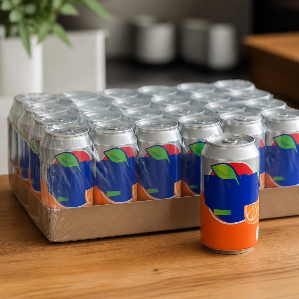 Zero Orange Cans - 330ml pack of 24