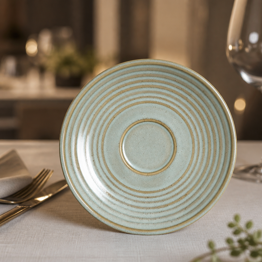Commercial Round Saucers 162mm in a 12 pack