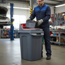 Premium Open Top Recycling Bin for Battery Disposal - 70 Litre Capacity for Sustainable Waste Management