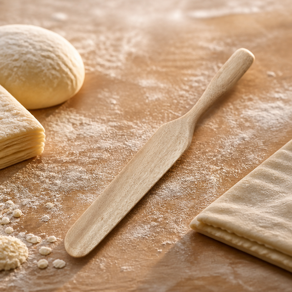 Wooden Spreader Spatula for commercial crepe makers