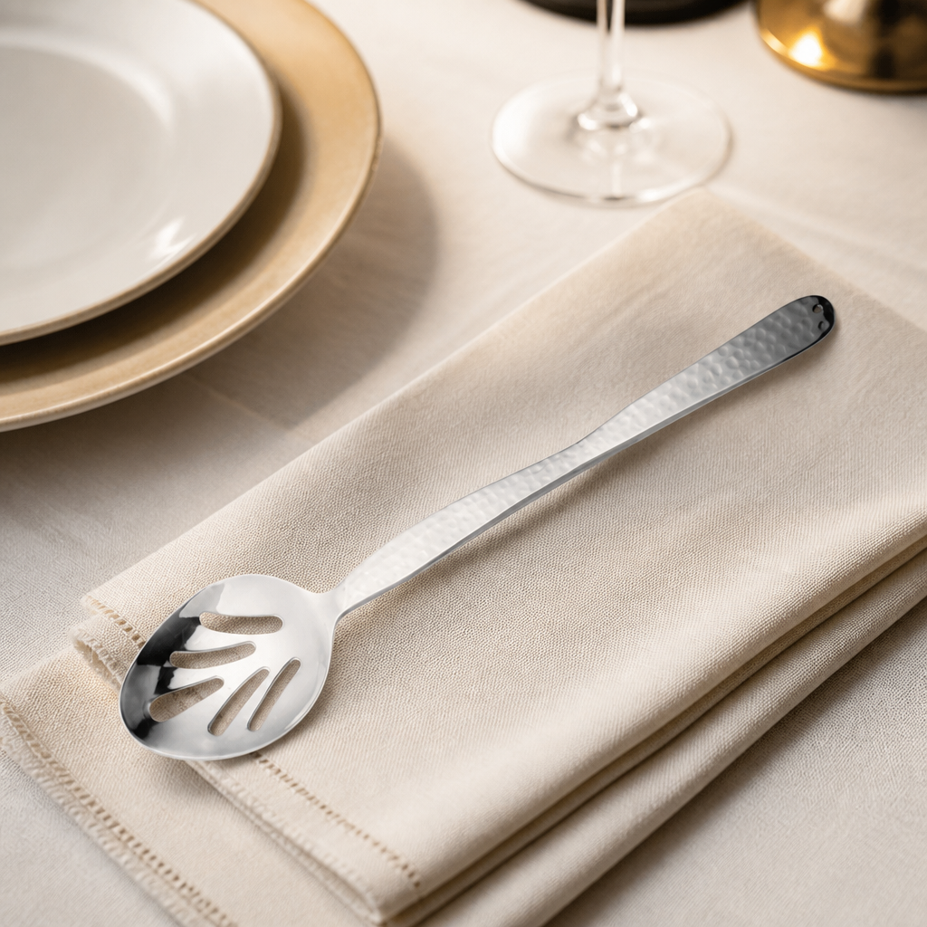 Large slotted serving spoon 13 inch stainless steel 6 pack