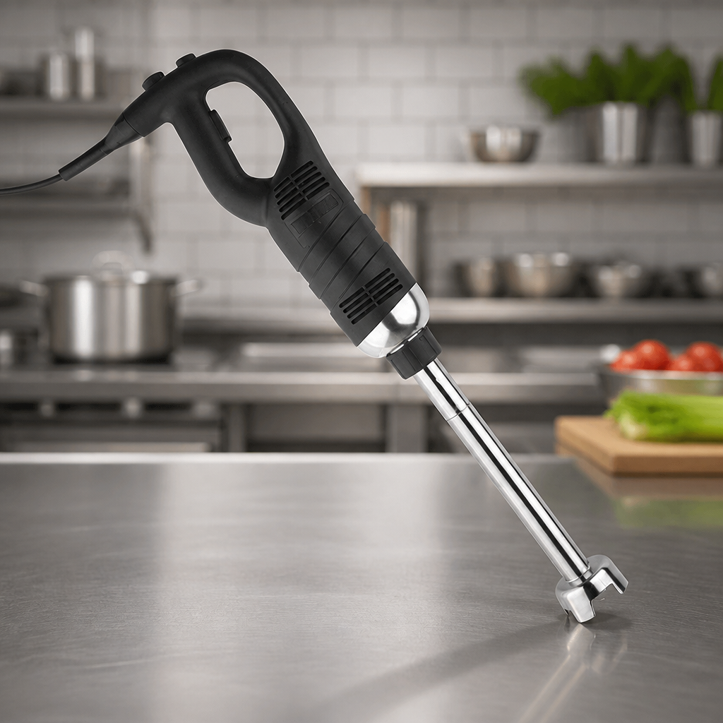 Commercial Variable Speed Stick Blender 400mm Shaft 100Ltr