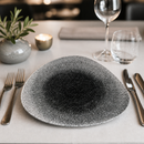 Commercial Triangular Shallow Bowls 278mm Quartz Black 12 Pack