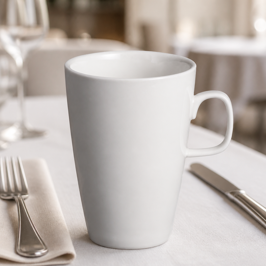 12 pack of durable 400ml commercial latte mugs