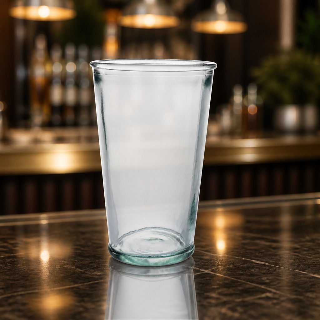 300ml Recycled Glass Conical Tumblers - 6 Pack Commercial Use