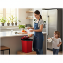 Premium 50L Swing Top Bin in Red - Durable and Stylish Waste Management Solution