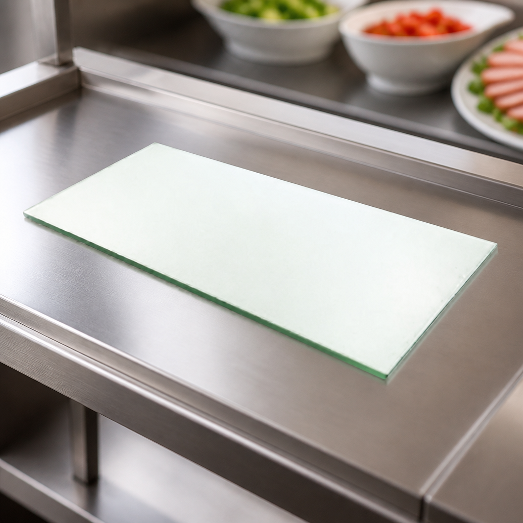 Commercial Display Glass Tile Insert 914x178mm