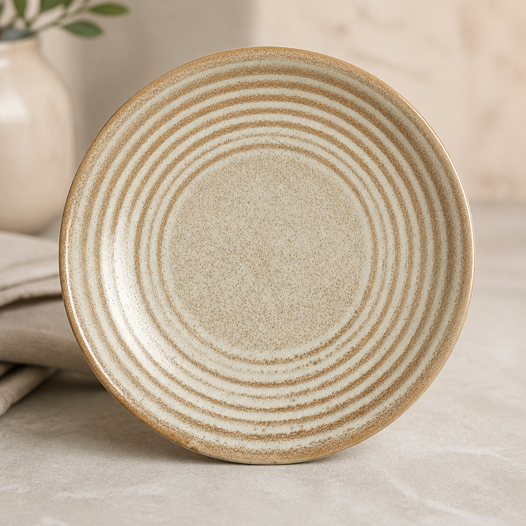 Juniper green coupe plates 165mm commercial set of 12