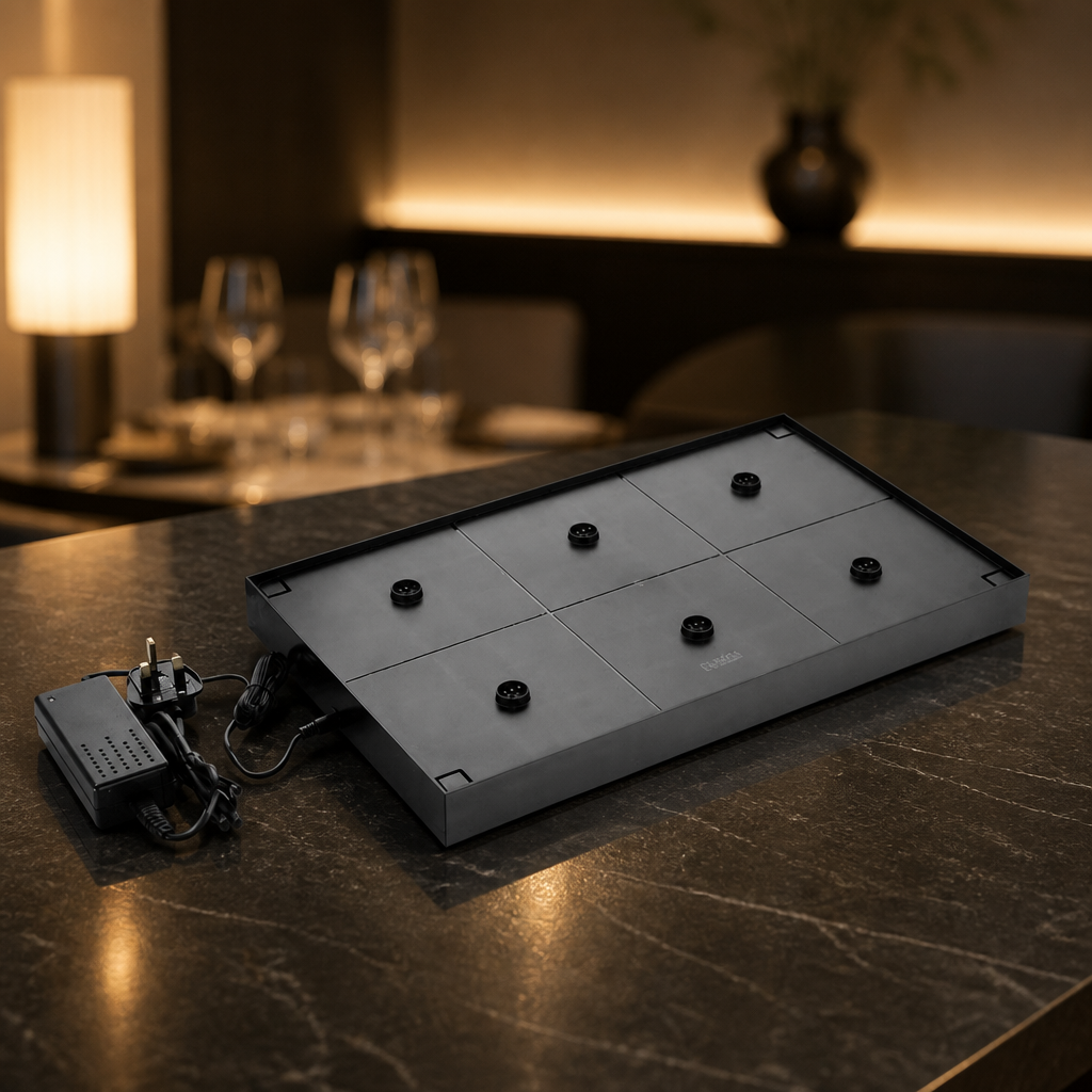 Charging Station for Up to Six Table Lamps