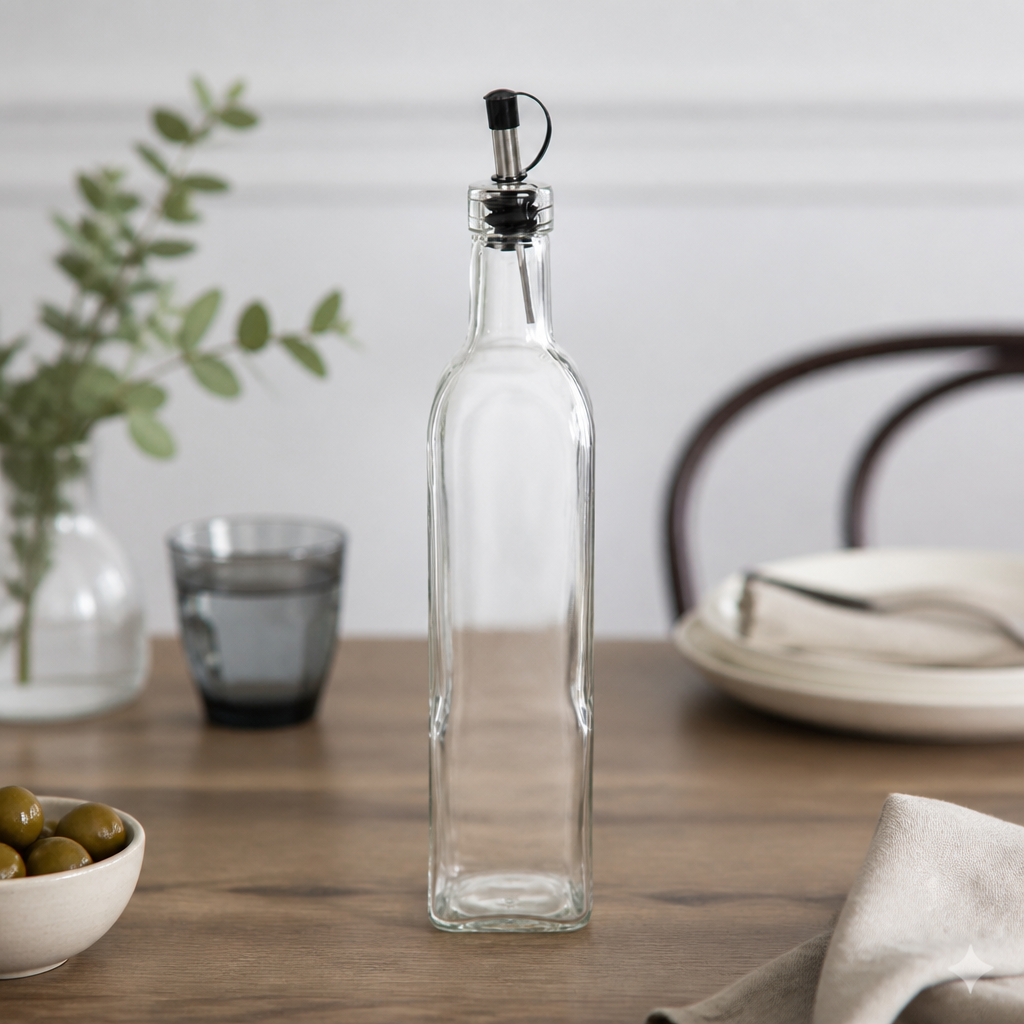 500ml Commercial Oil And Vinegar Bottle - 6 Pack Set