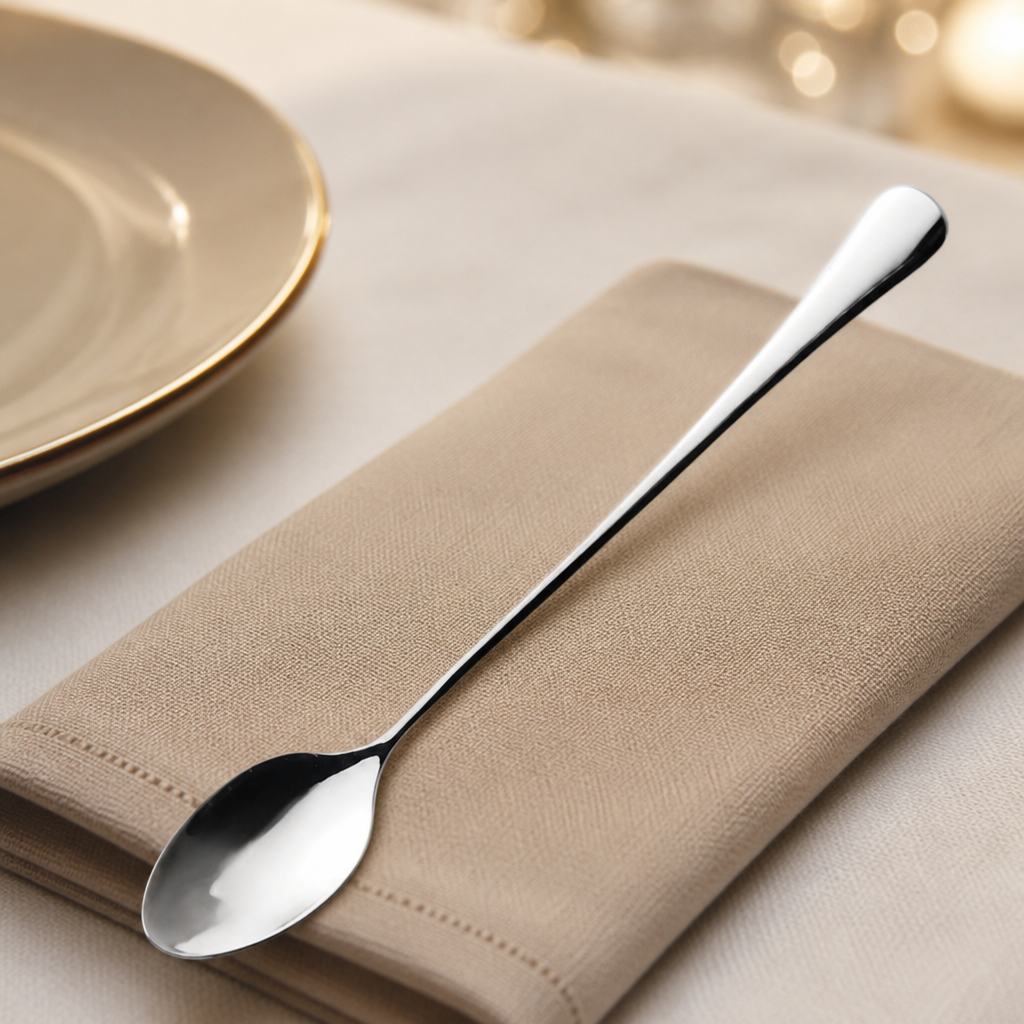 Commercial Latte Spoons 12 Pack High-Polish Stainless Steel