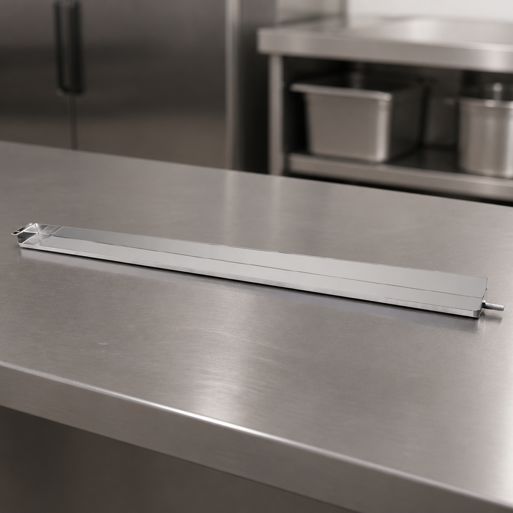 Commercial Stainless Steel Water Tray for Display Fridge 60cm