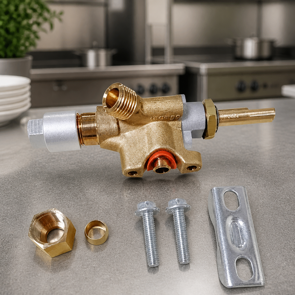Commercial Gas Valve for Boiling Ring 33.5mm Height
