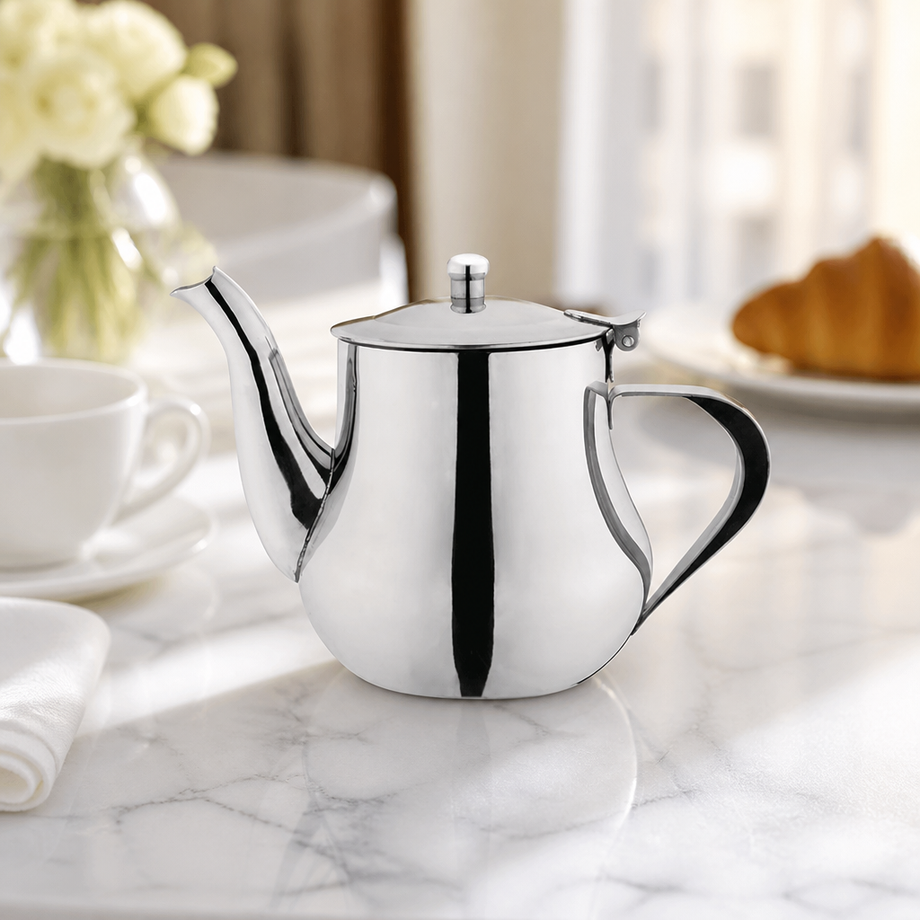 700ml Stainless Steel Commercial Teapot with Precision Spout