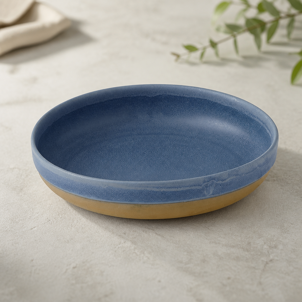 Commercial Walled Bowls 852ml Set of 6 Durable Ceramic