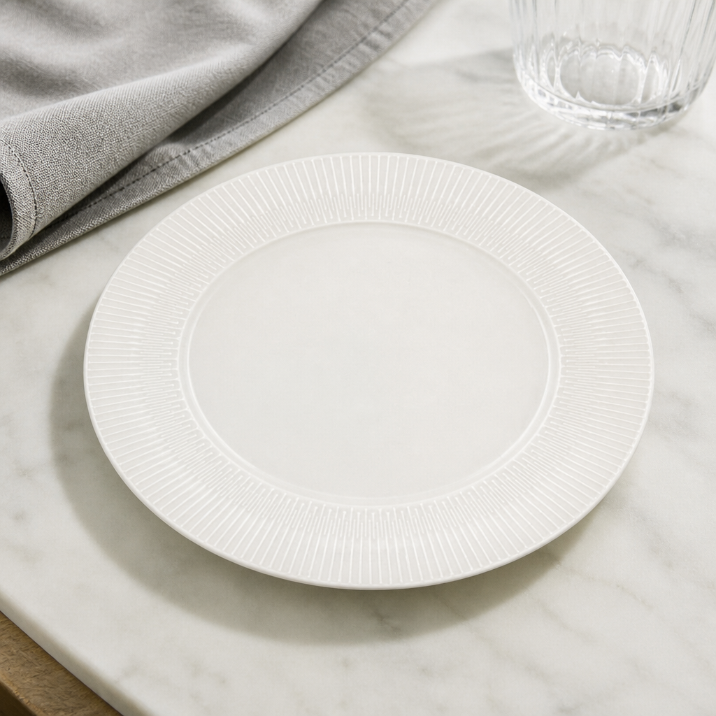 Commercial Rimmed Plates 280mm Dishwasher Safe 6 Pack
