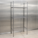 Commercial 3 Tier Shelving Unit 1820 x 915 x 457mm