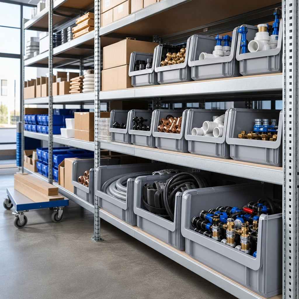35L Open Front Storage Crate