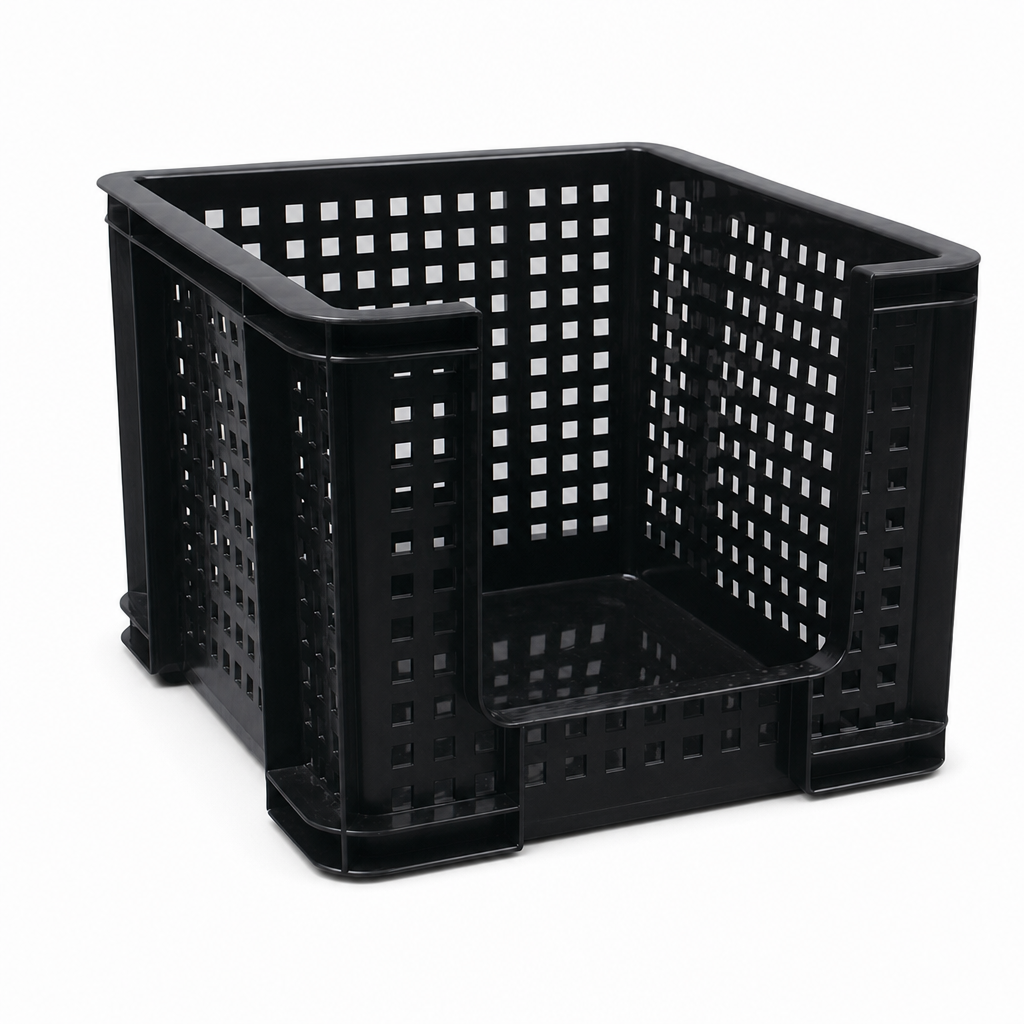35L Open Front Storage Crate