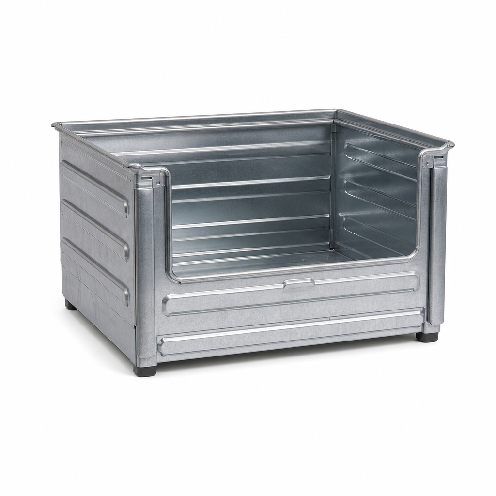 35L Open Front Storage Crate