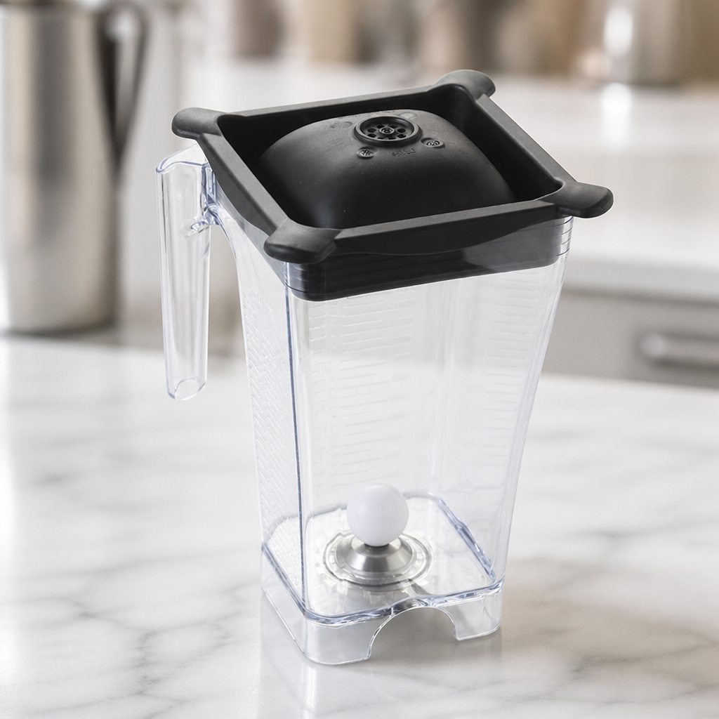 Complete Commercial Blender Jug with Foam Milk Agitator 300mm
