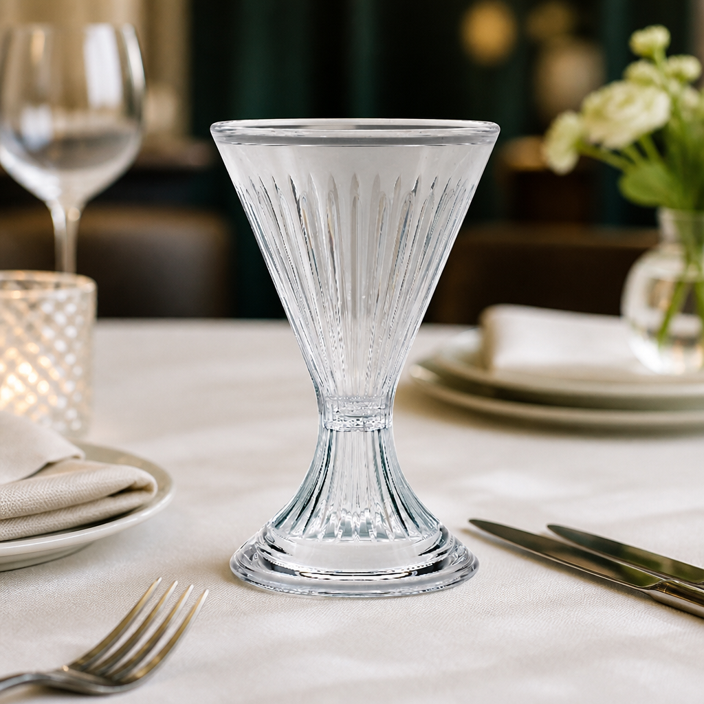 Commercial Polycarbonate Sundae Glasses 255ml 12 Pack