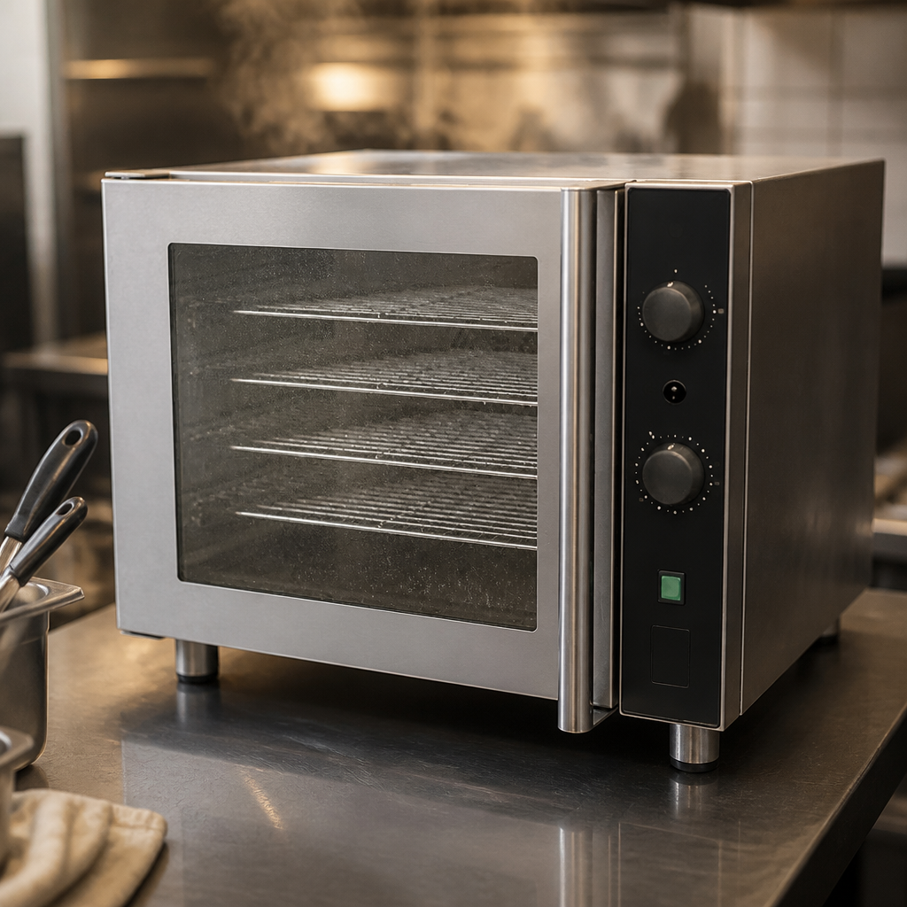Commercial Countertop Convection Oven with 4 x 1/1 GN Shelves