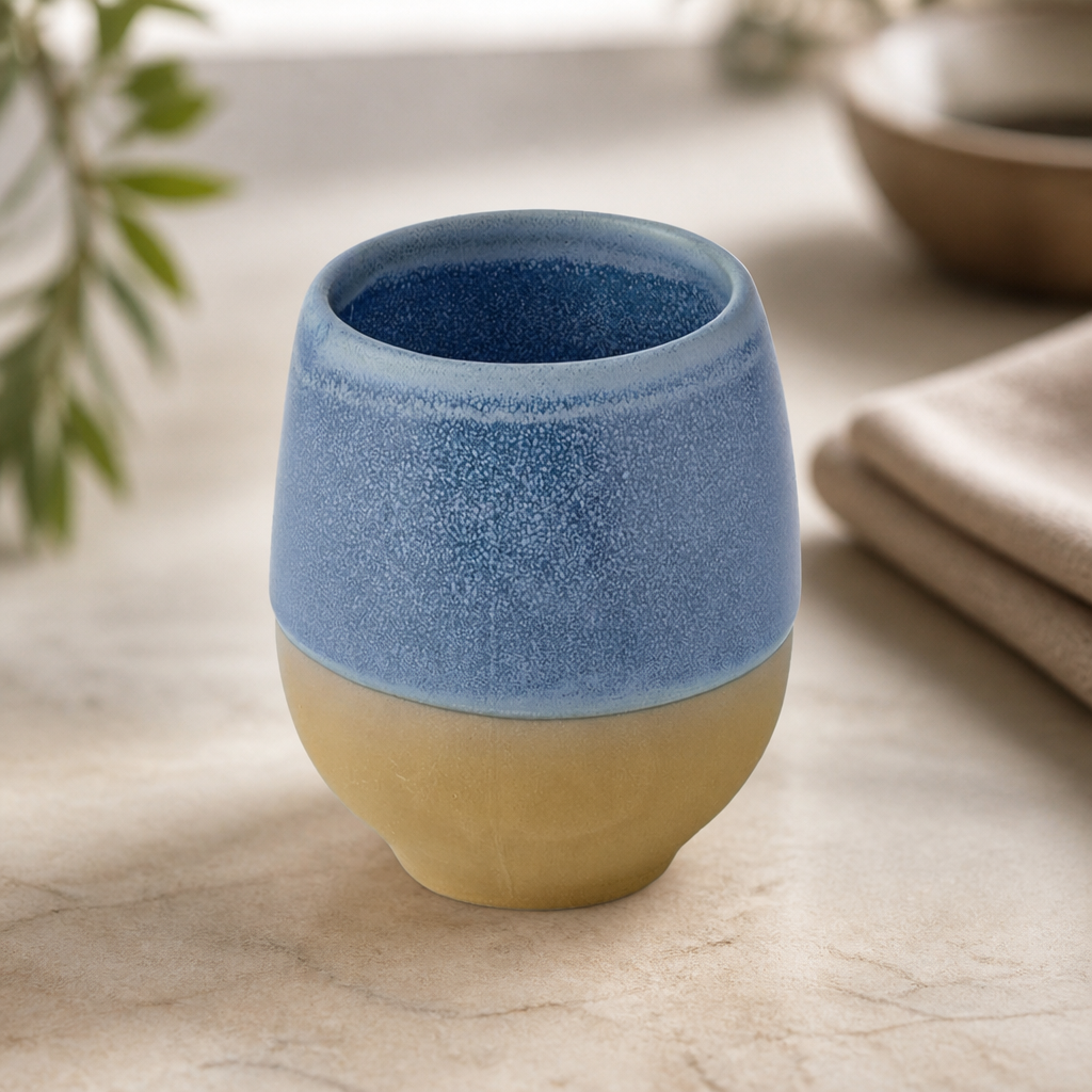 Commercial Unhandled Cups 340ml Pack of 12 Vitrified Stoneware