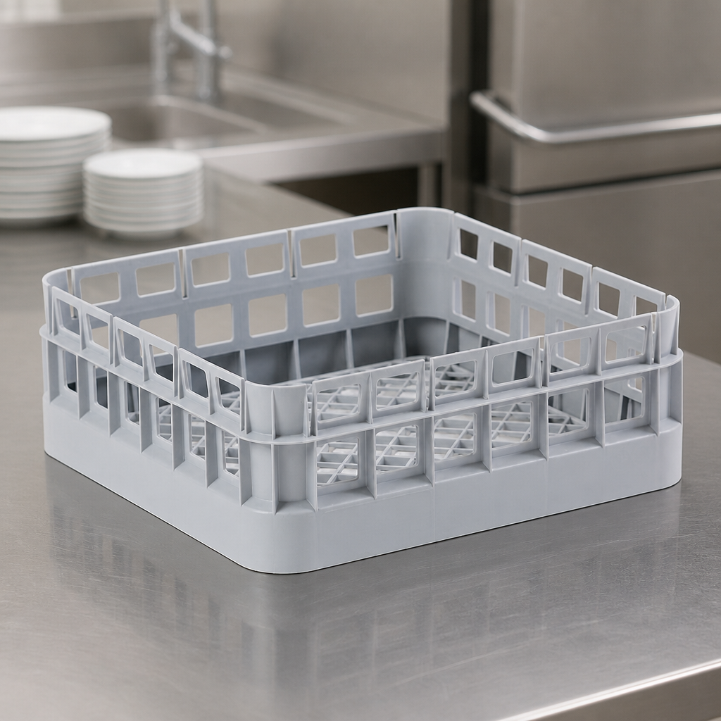 Commercial Open Basket Ware Washer 400x400mm for 16 Pint Glasses