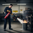 Professional 5KG CO2 Fire Extinguisher - Marine Approved, Non-Toxic, Residue-Free for Electrical Fires