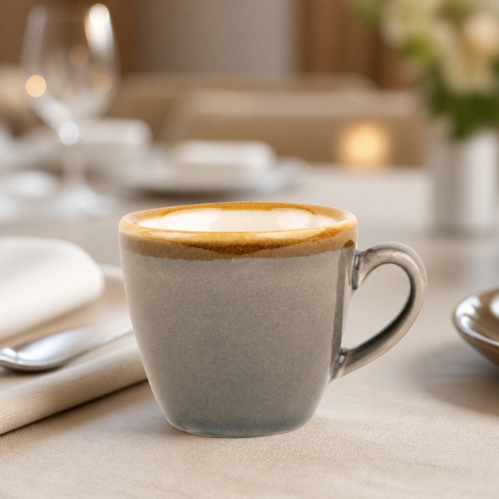 Commercial Espresso Cups 85ml - 6 Pack for coffee shops