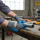 Premium Lightweight Protective Glove with Foamed Nitrile Palm Coating for Enhanced Grip and Durability