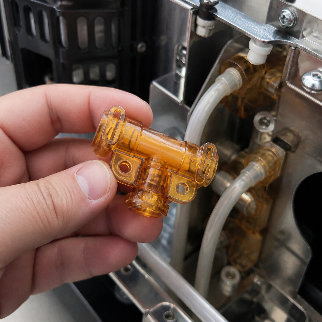 Commercial Three Way Connector for coffee machines
