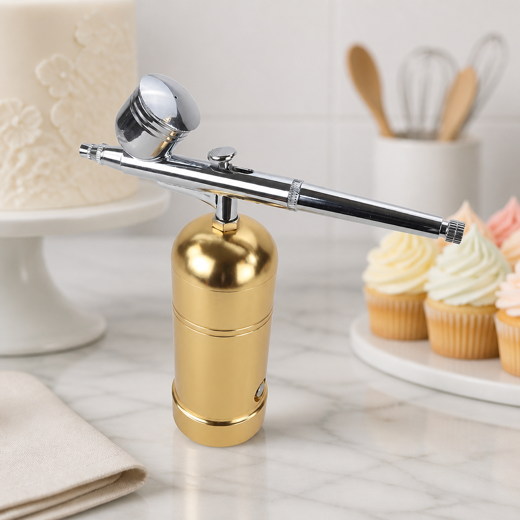 Portable USB Rechargeable Airbrush Kit for Cake Decorating