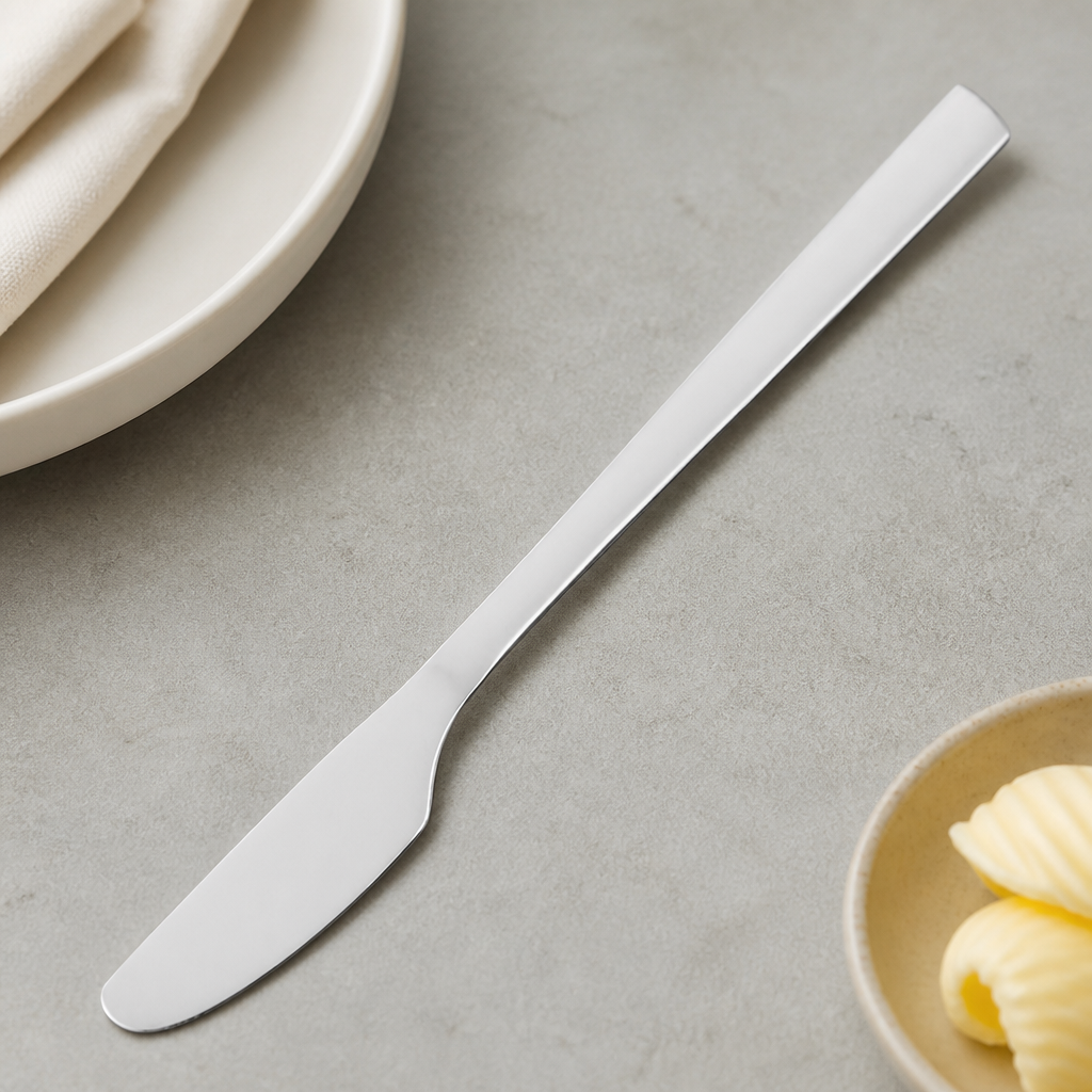 Commercial Air Travel Table Knives - 12 Pack Stainless Steel