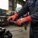 Professional Double Dip Nitrile Gloves for Ultimate Abrasion Protection and Comfort in Wet and Oily Conditions