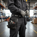 Premium Adjustable Webbing Belt with Plastic Buckle - Lightweight and Durable for Everyday Use