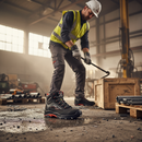 Premium S3 SRC ESD Safety Boot with Soft Nubuck Water Resistant Upper and Aluminium Toecap for Ultimate Protection