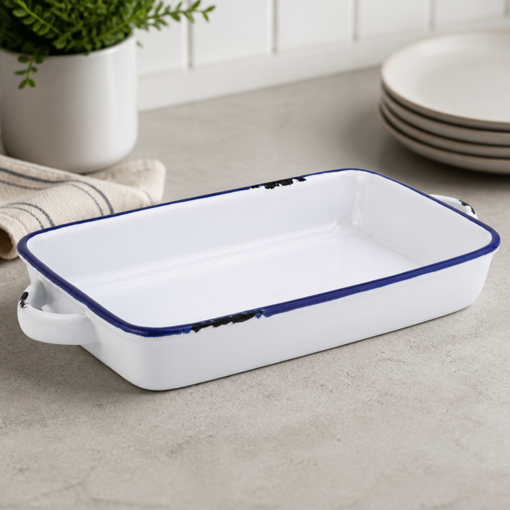 Stoneware Casserole Dish 220mm Oven to Table (12 Pack)