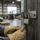 Premium Heavy Duty Padlock with Solid Steel Body, Brass Locking Cylinder, and Hardened Shackle for Enhanced Security