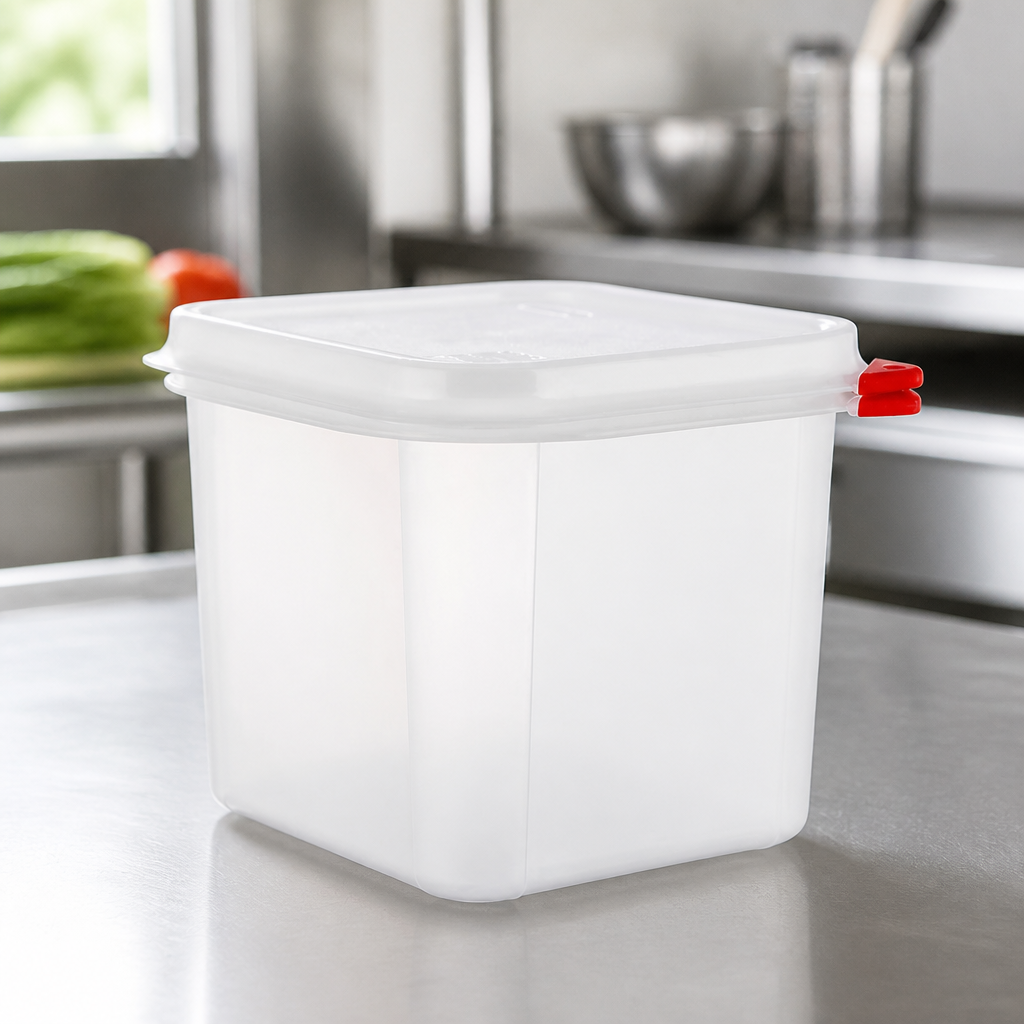 Commercial 1/6 Gastronorm Food Storage Containers 2.6Ltr Pack