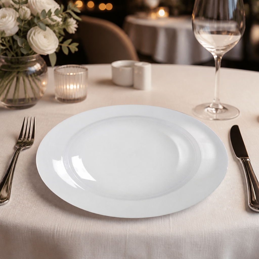 Commercial Pasta Plates 305mm 875ml Porcelain 12 Pack