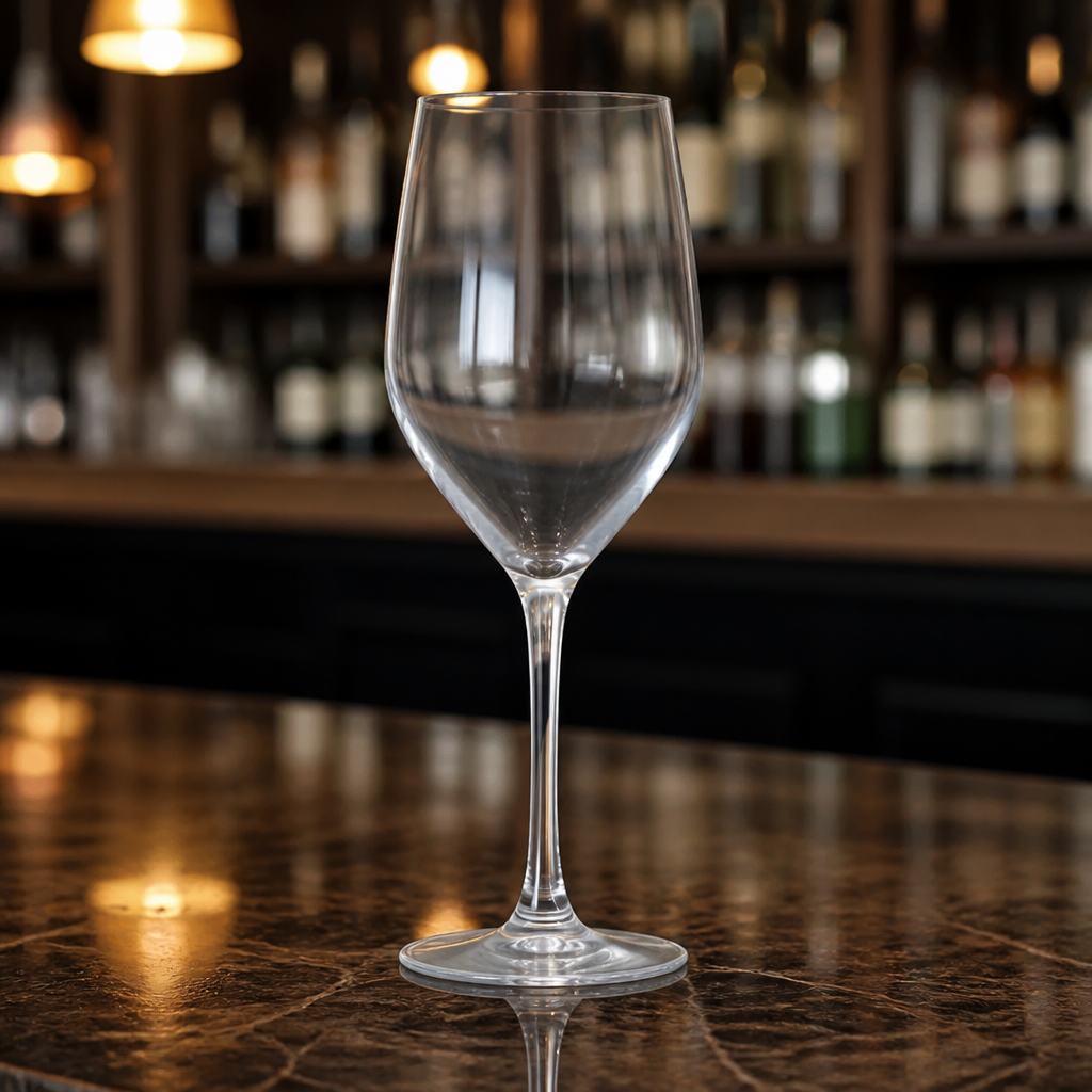 Pack of 24 elegant 270ml commercial wine glasses