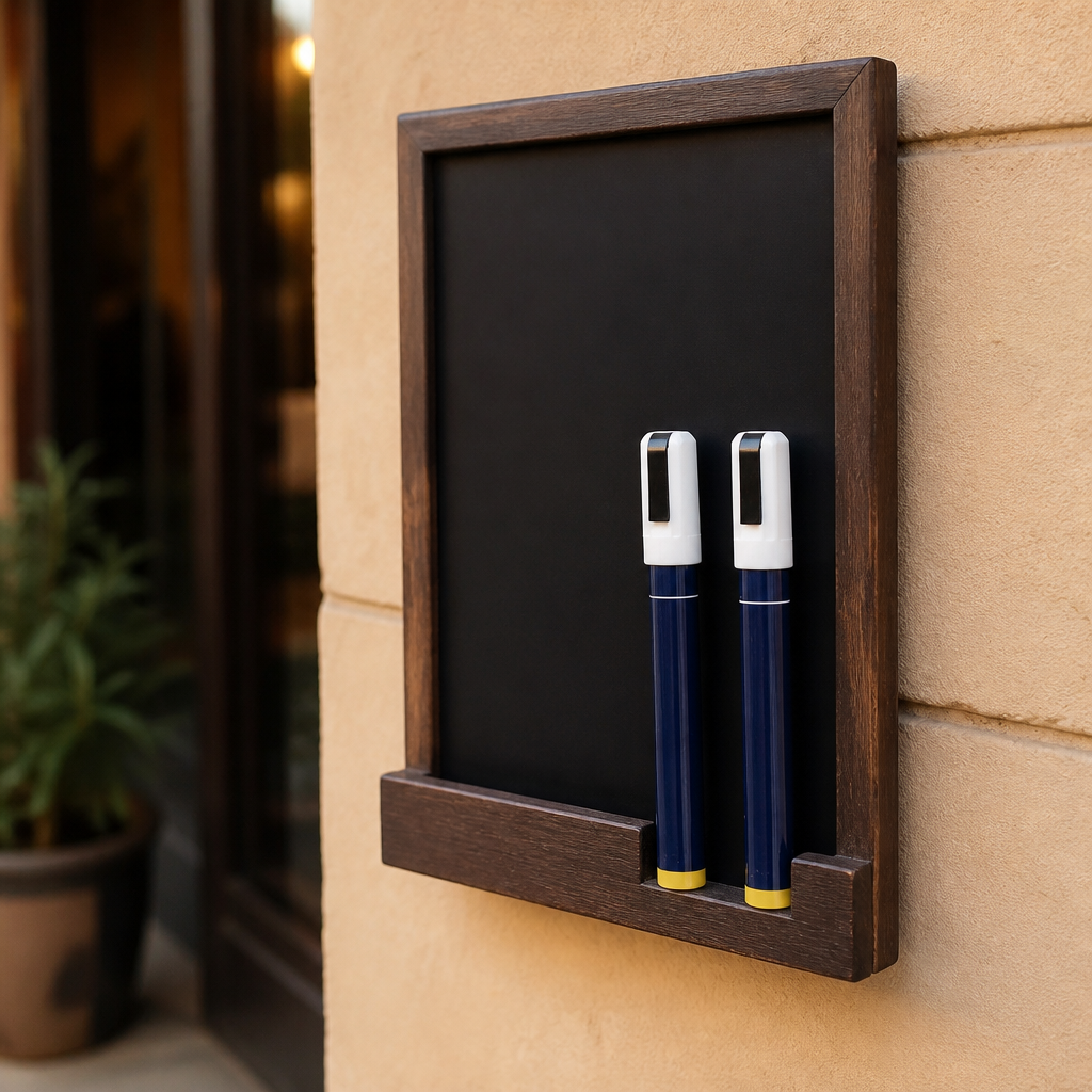 Chalk Markers 2 Pack for Menus and Signage